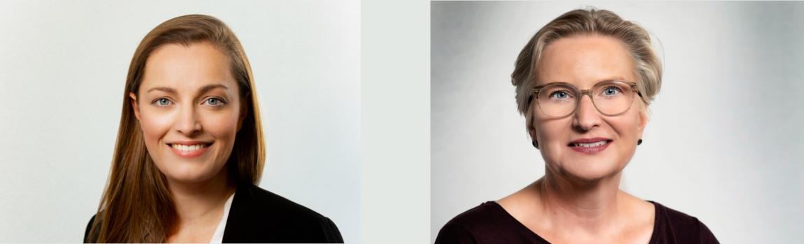 Anna Kentrath und Dr. Kerstin Bartels