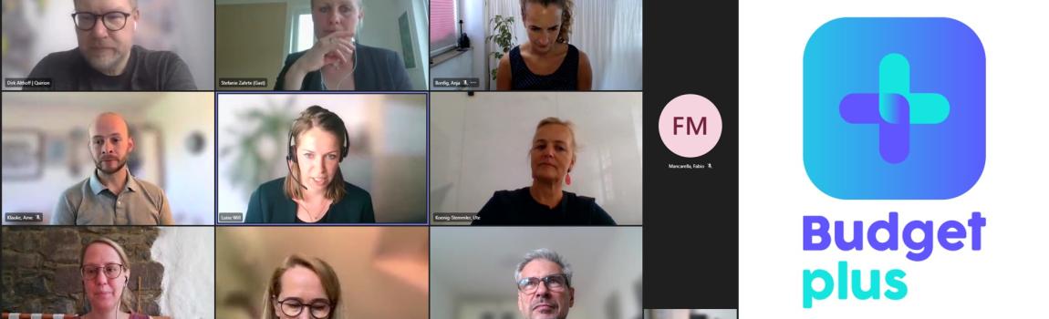 Mitglieder des Expertenkreises in der ersten digitalen Sitzung