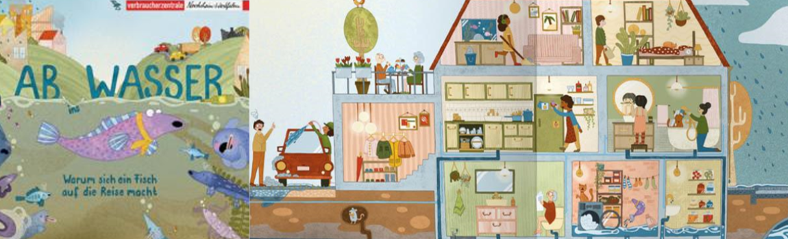 VZ NRW Titelseite des Buches Ab ins Wasser